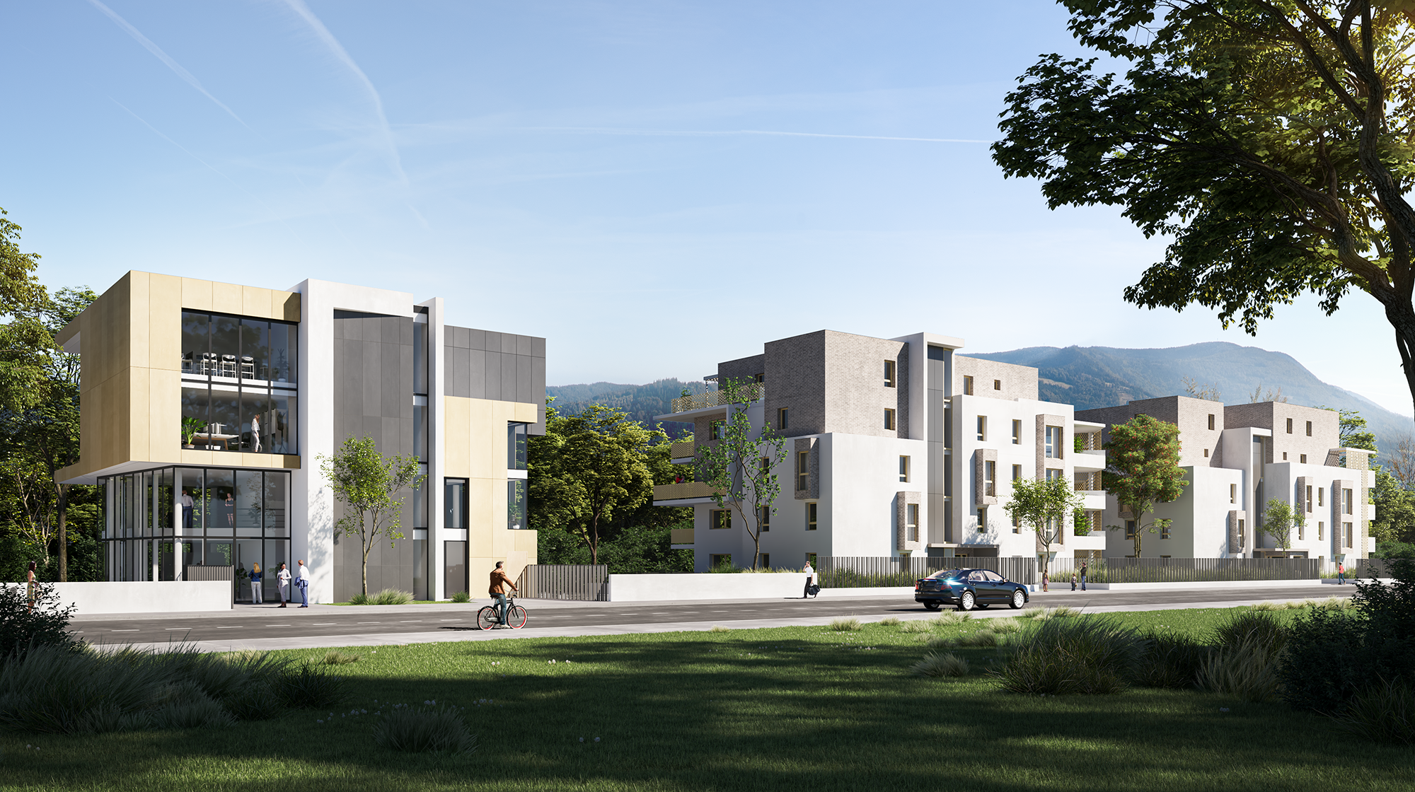 Projet immobilier - Grenoble (38) - En collaboration avec Julien Bruno-Mattiet - 2020